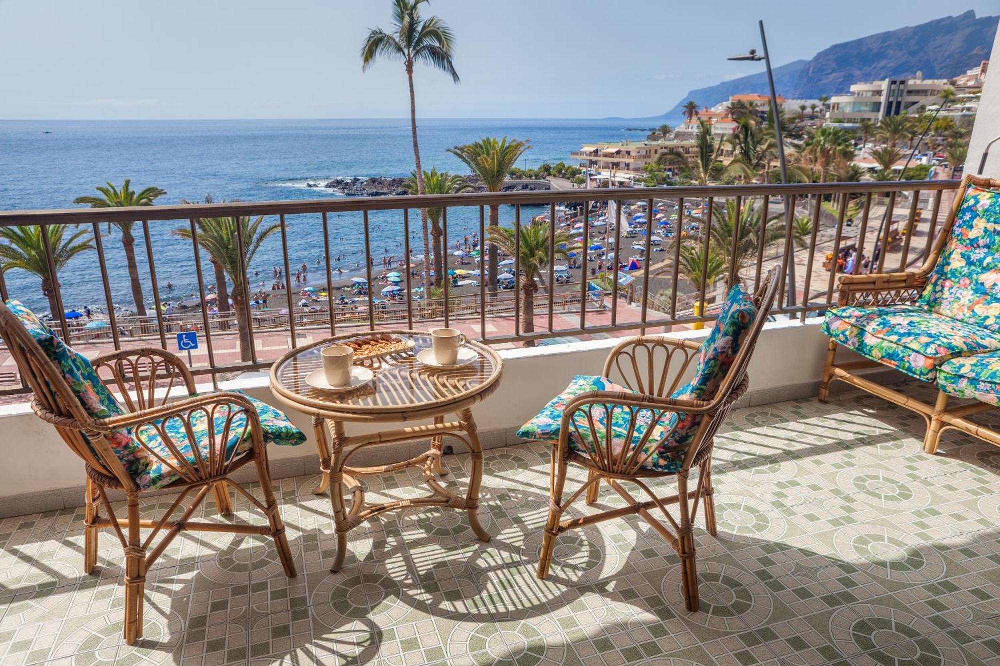 Casa De Franco - Ocean View, Terrace, Balcony, 50M From Playa La Arena, Fibre Net Apartman Puerto de Santiago  Kültér fotó